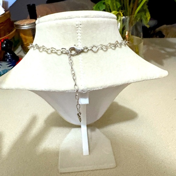 SILPADA Effervescence Sterling Silver Pearl Quartz Crystal 18" Necklace N2189 EU - Picture 3 of 6